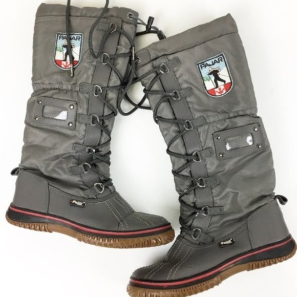 Tall Lace Up Snow Boot by Pajar - Picture 1 of 4